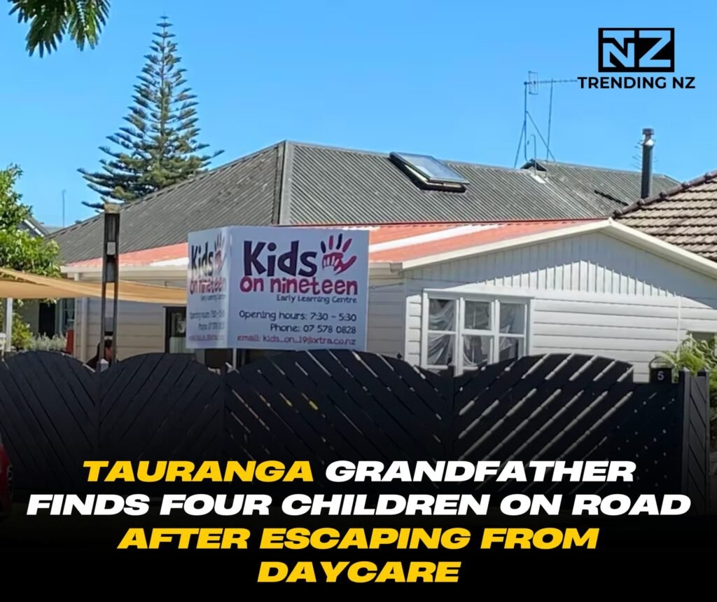 Grandfather Rescues Escaped Children From Danger